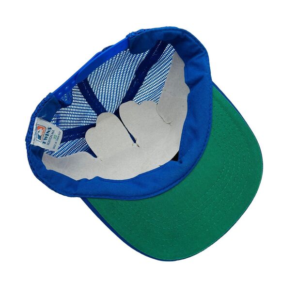 VTG Chicago Cubs MLB Twins Enterprise Trucker Cap Hat Size XS - Picture 3 of 5